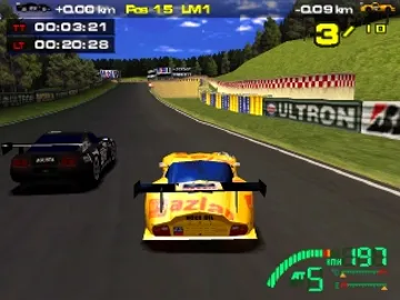 Test Drive Le Mans (US) screen shot game playing